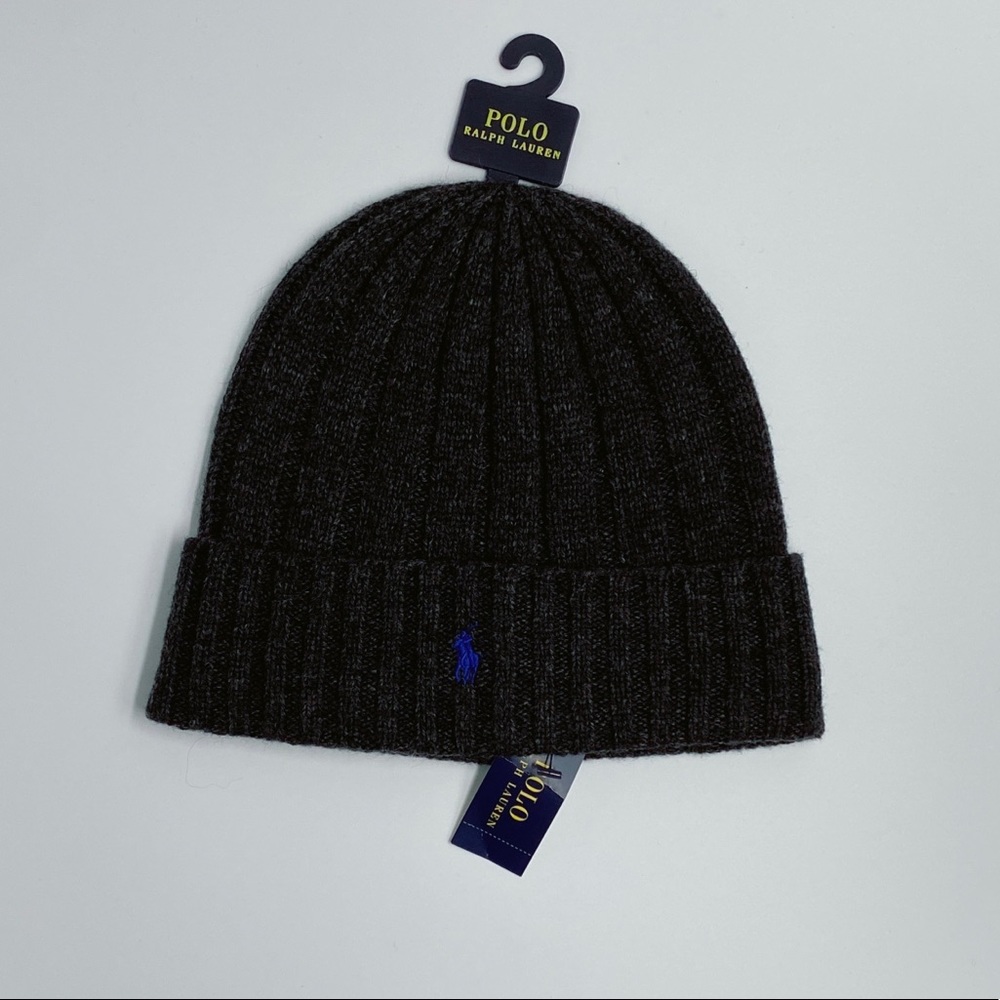 Polo Ralph Lauren Pony Lambs Wool Knit Beanie